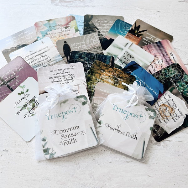 Stocking Stuffer Bundle, 10 sets of 10 mini scripture cards, scripture cards, stocking stuffers, sample of each scripture card that comes in each mini motivator set