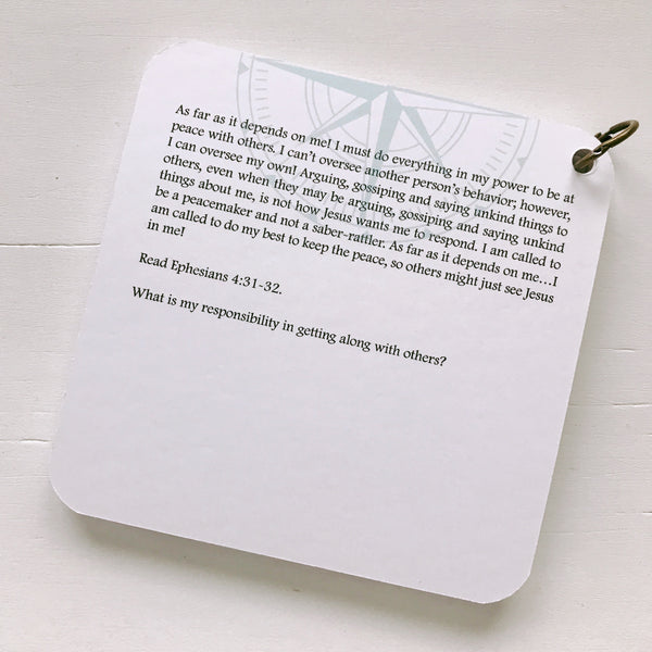 Refresh, Scripture Devotional Cards