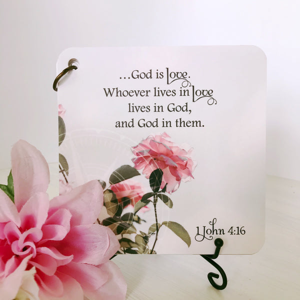 Just for Her Gift Box with Scripture Devotional Cards & Stand