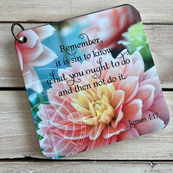 Just for Her Gift Box with Scripture Devotional Cards & Stand
