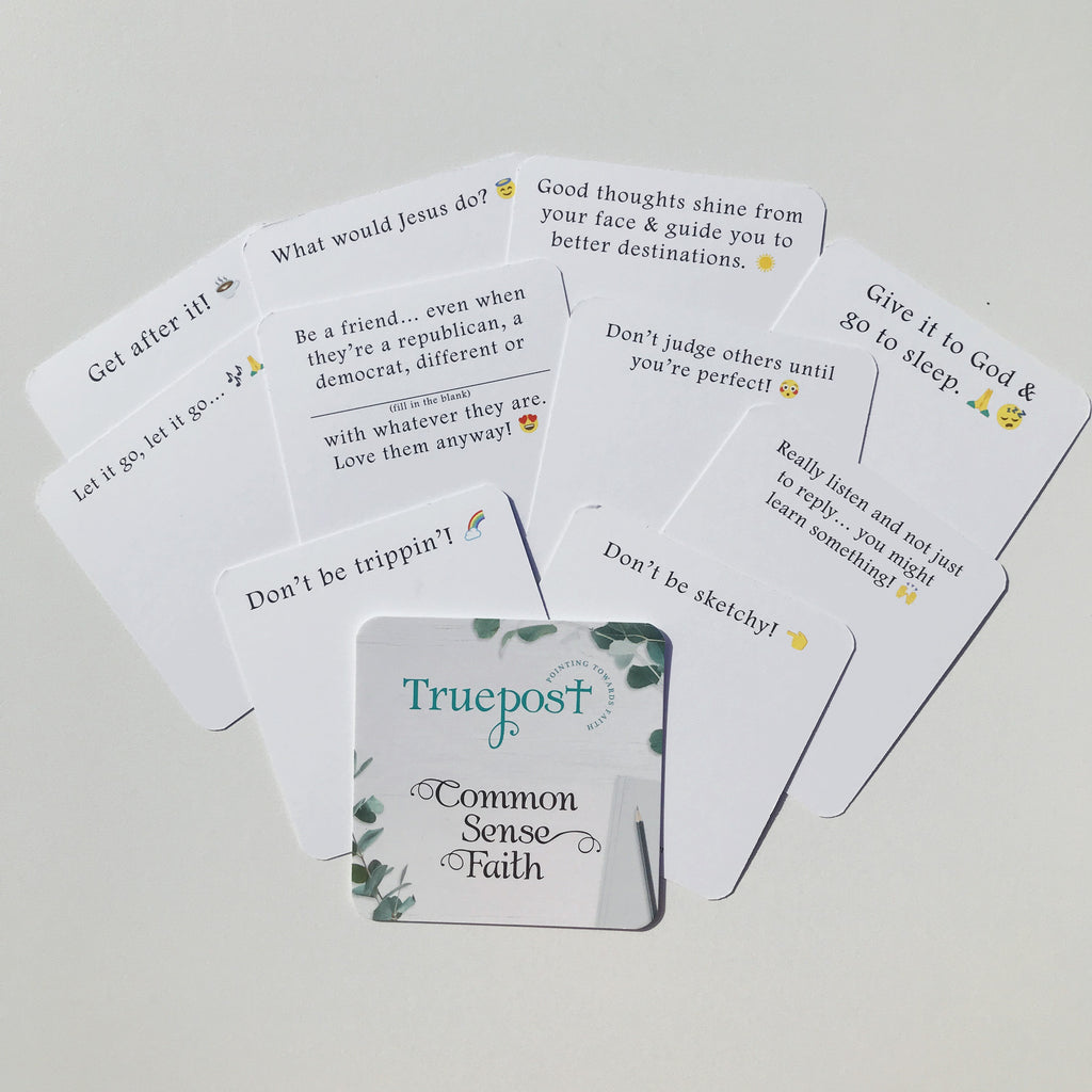 Mini Scripture Card Value Pack: 5 Sets of 10 Inspirational Cards, Fear –  Truepost Inc.